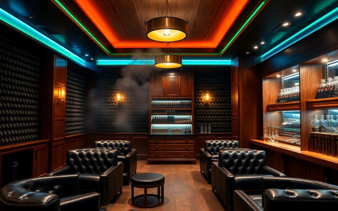 How Can Cigar Lounges Harness Synesthetic Design To Enhance The Smoking Experience?